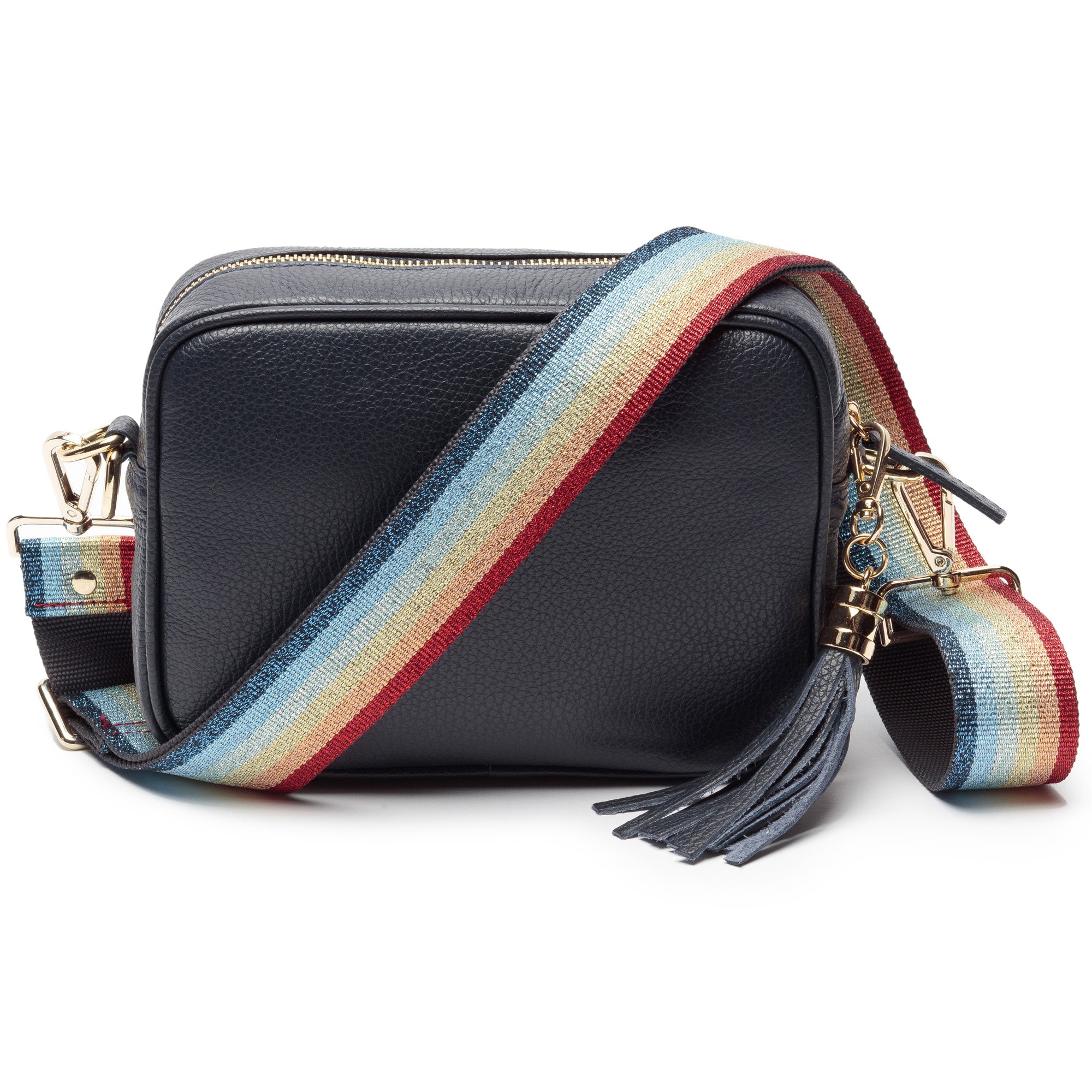 CROSSBODY MARINEBLAU (REGENBOGEN-RIEMEN)