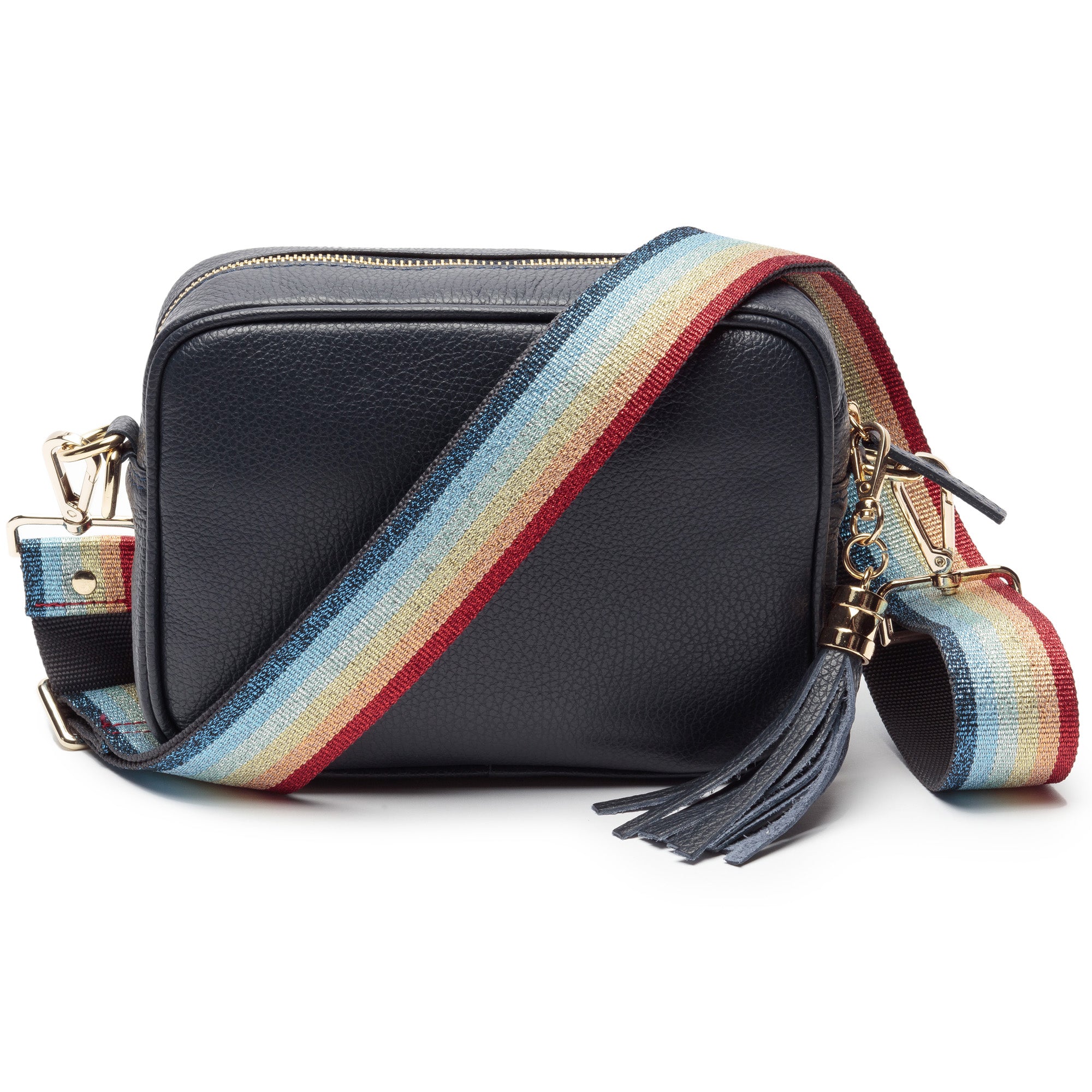 Crossbody Navy (Rainbow Strap)