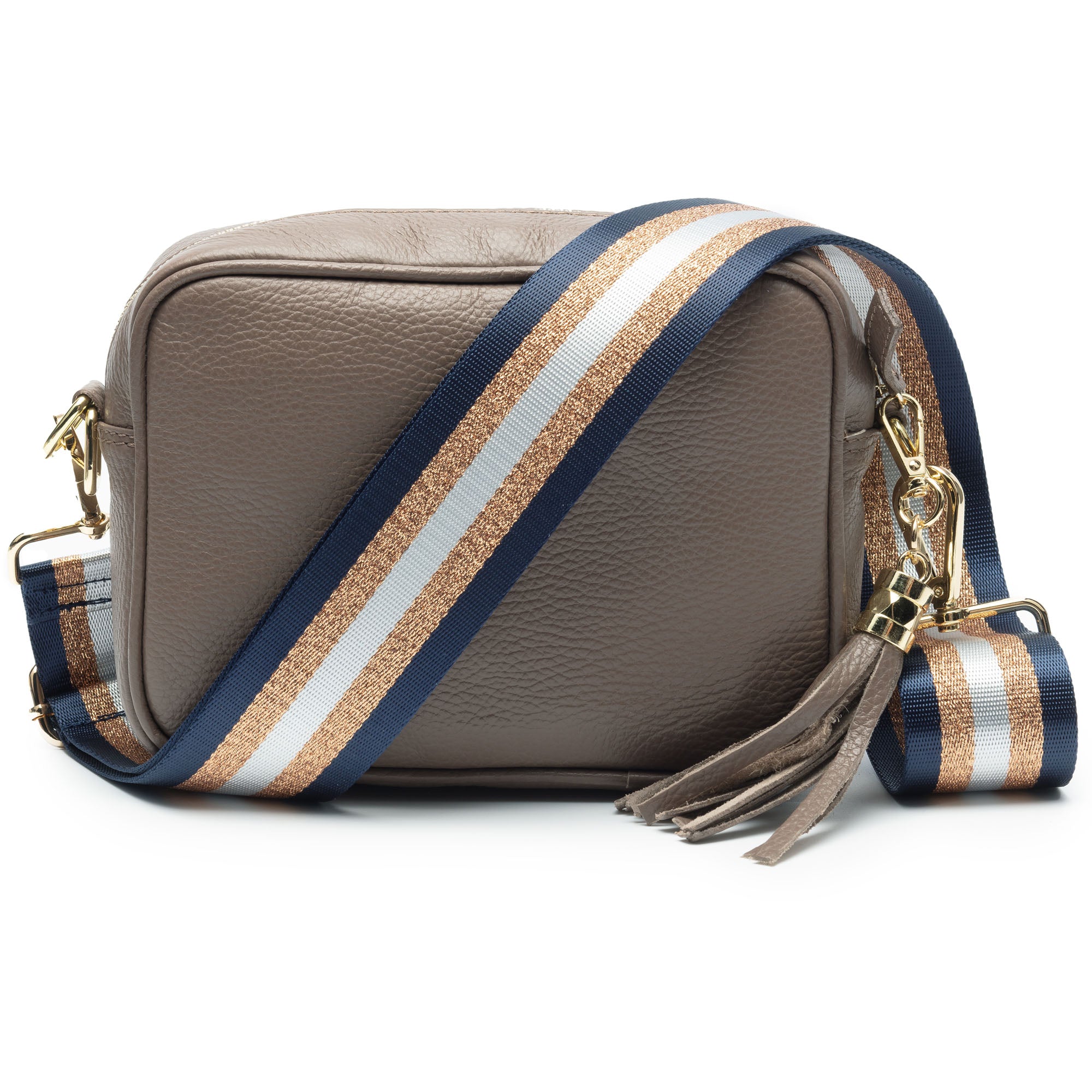 Crossbody Grey (Navy Copper strap)