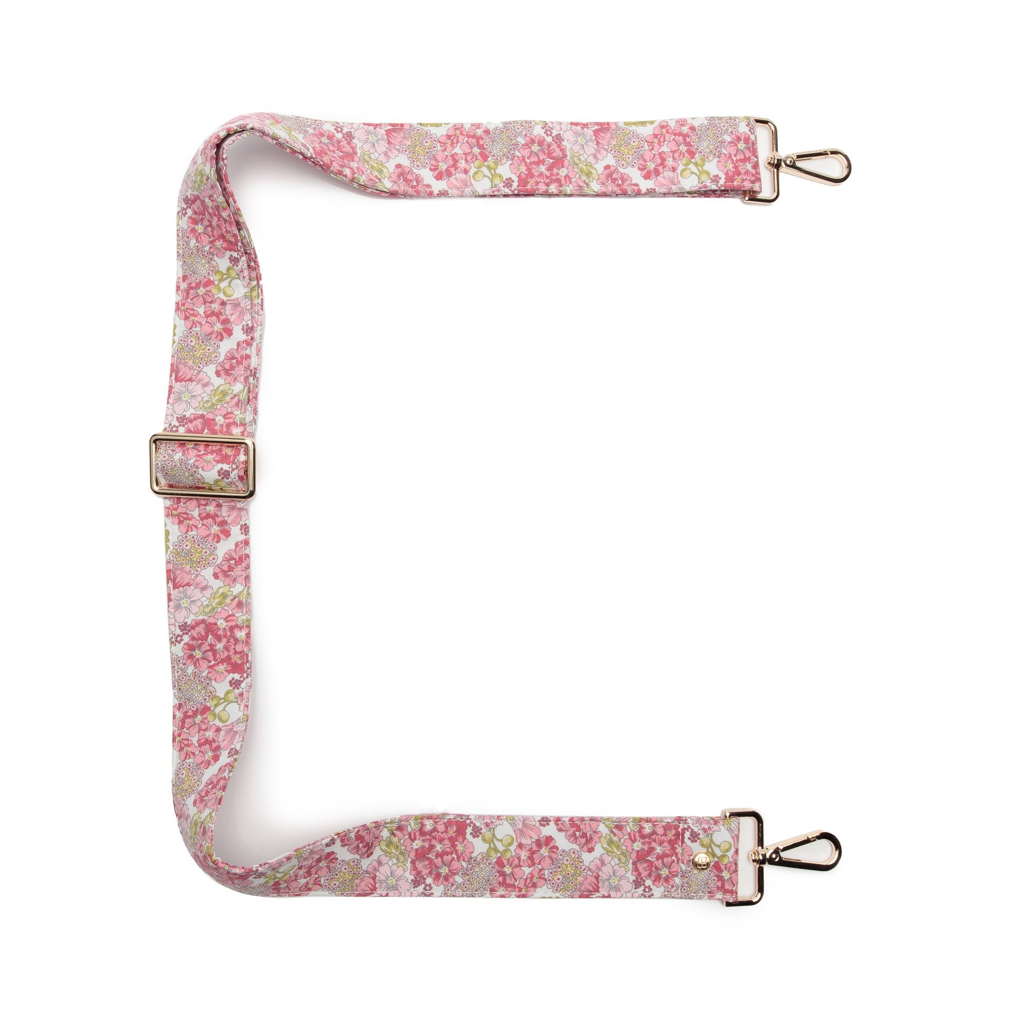 Floral Crossbody strap - Pink/Green Floral
