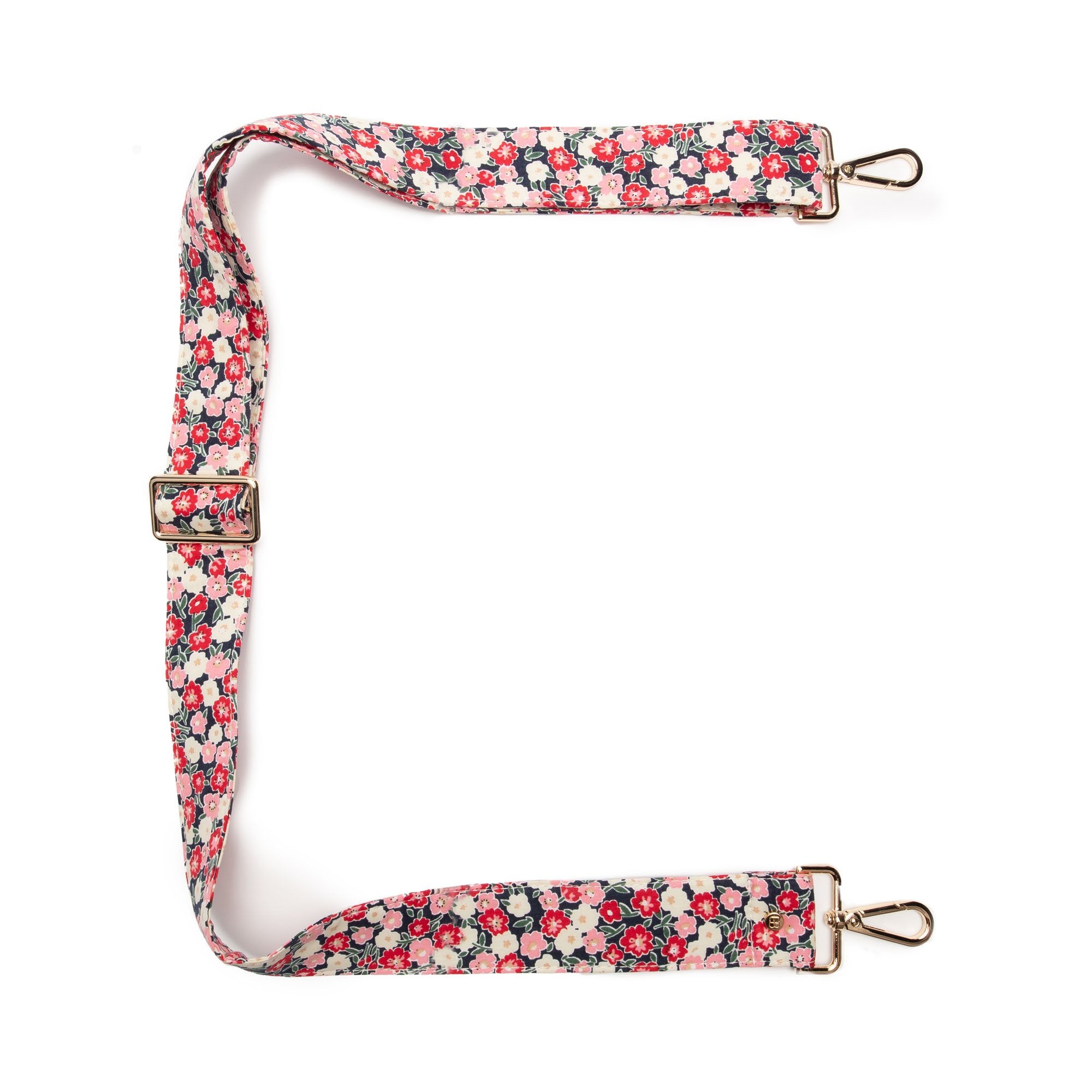 Floral Crossbody strap - Red/White/Pink Floral