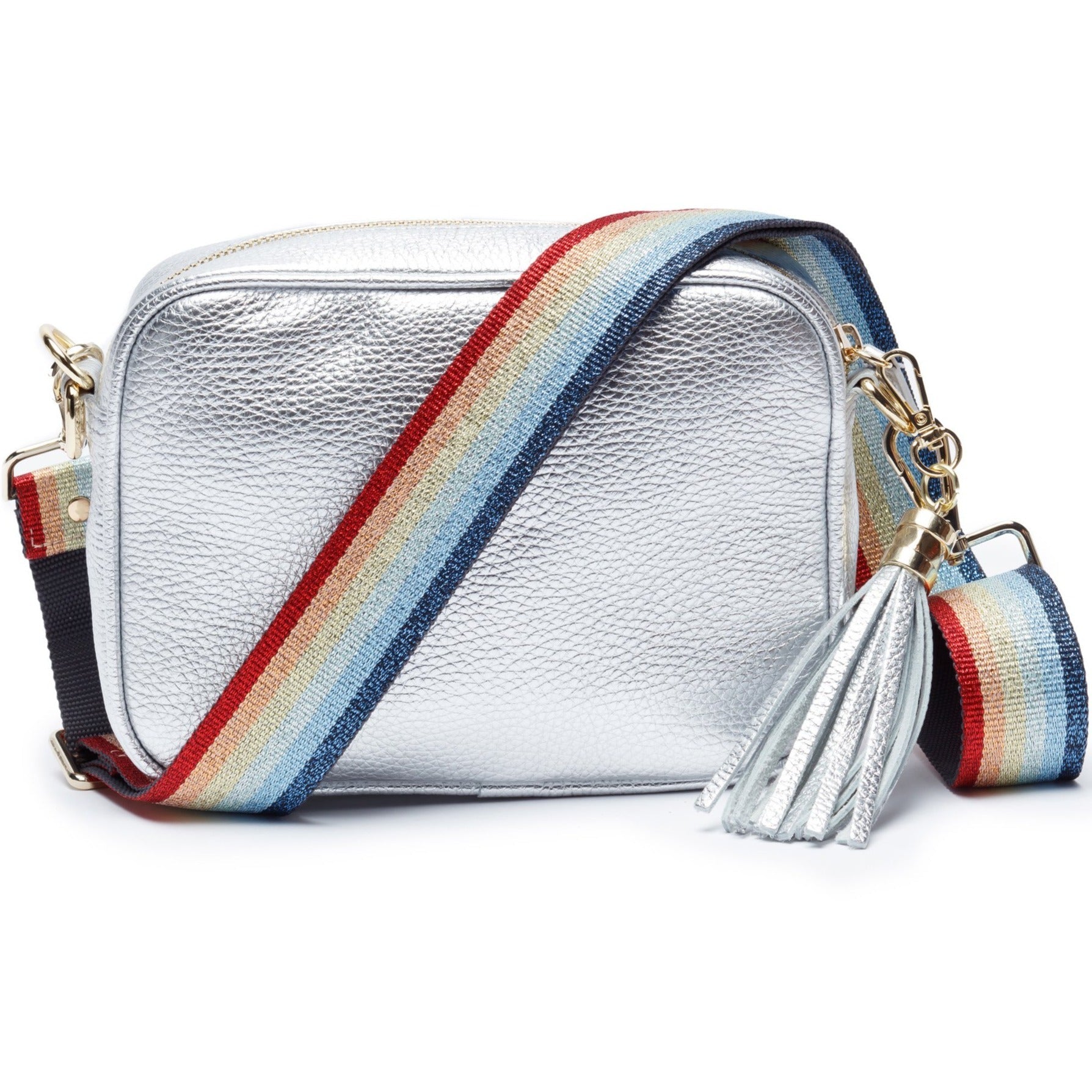 Crossbody Silver (Rainbow Strap)