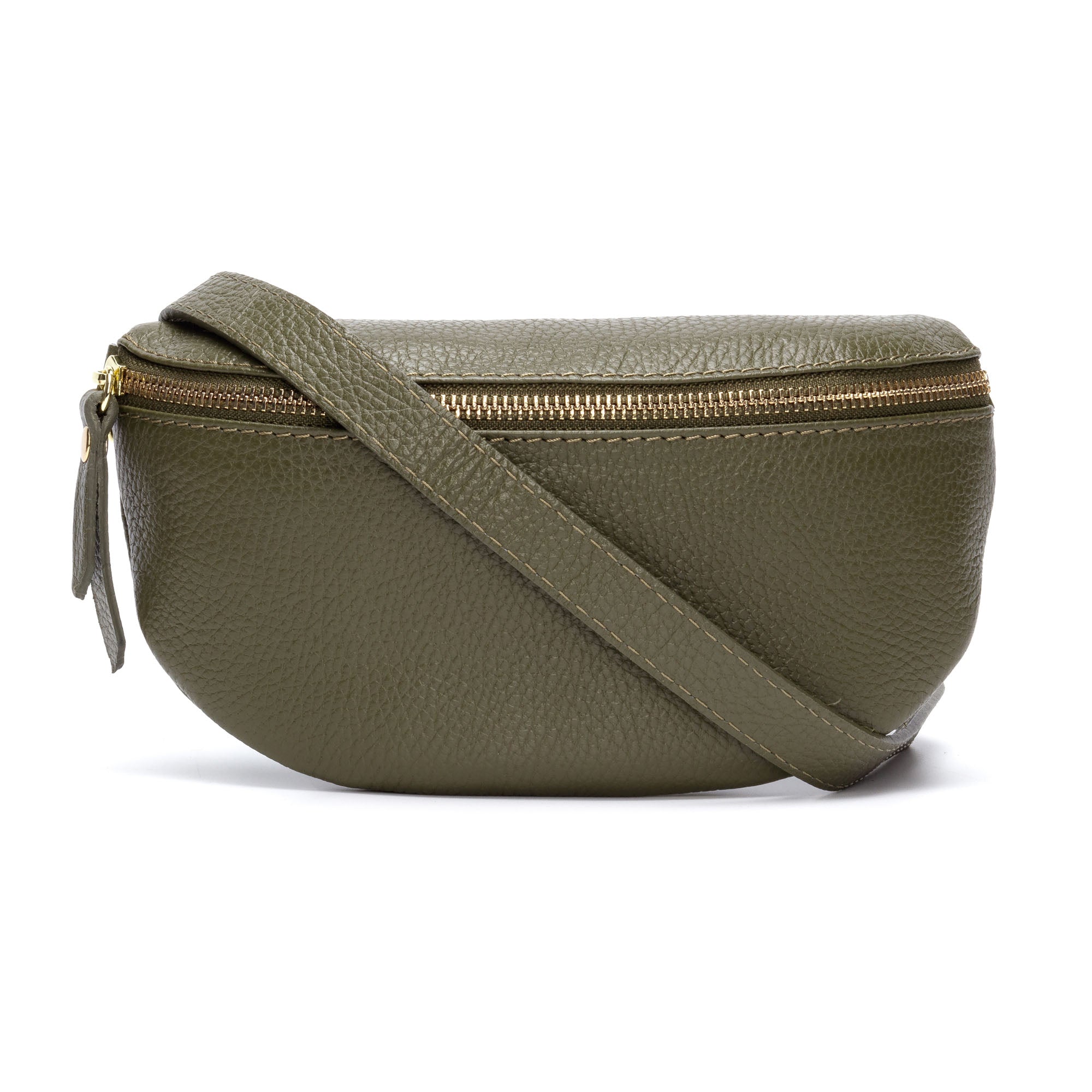 Sling Bag - Olive with Army Stripes Strap