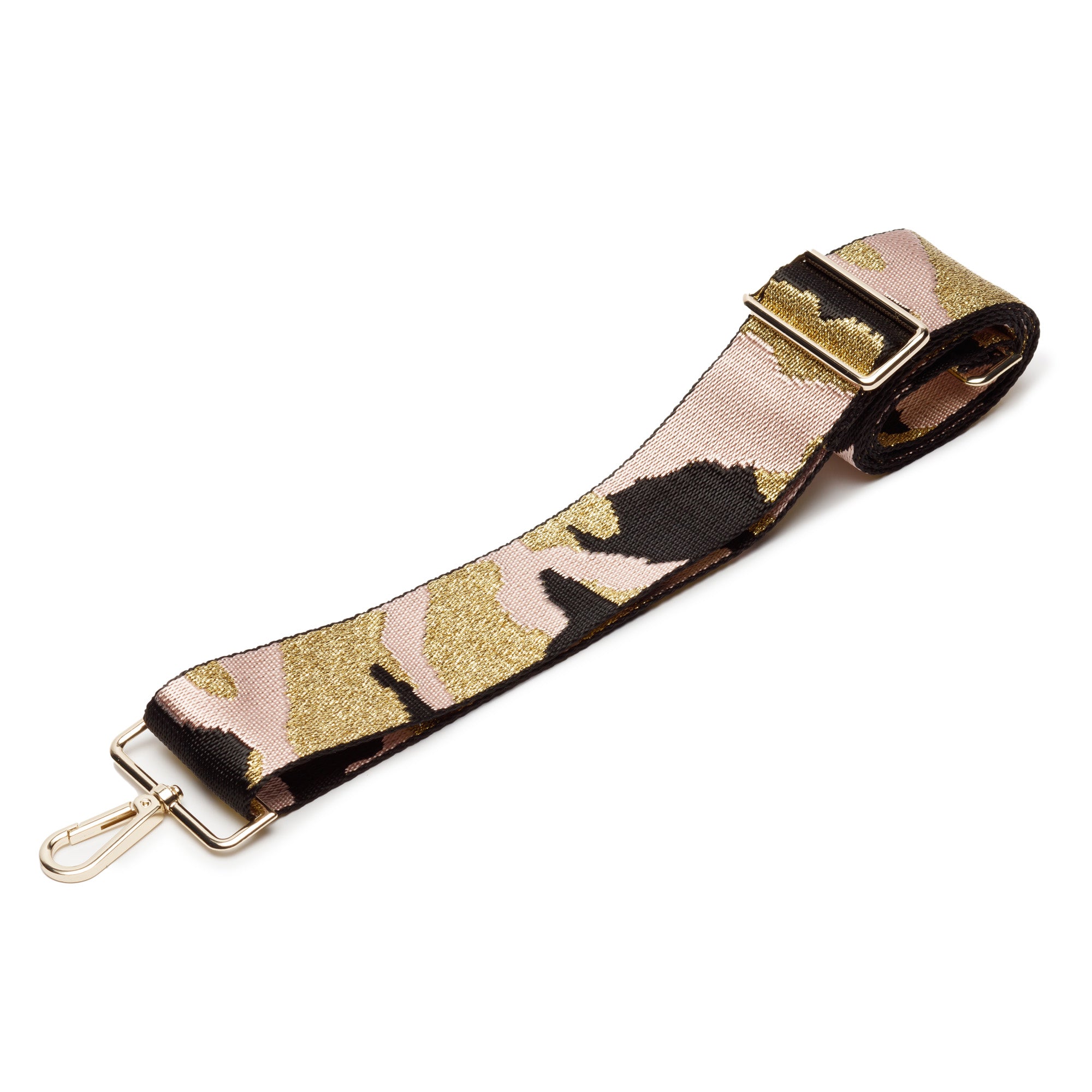 CROSSBODY RIEMEN - PINK CAMOUFLAGE