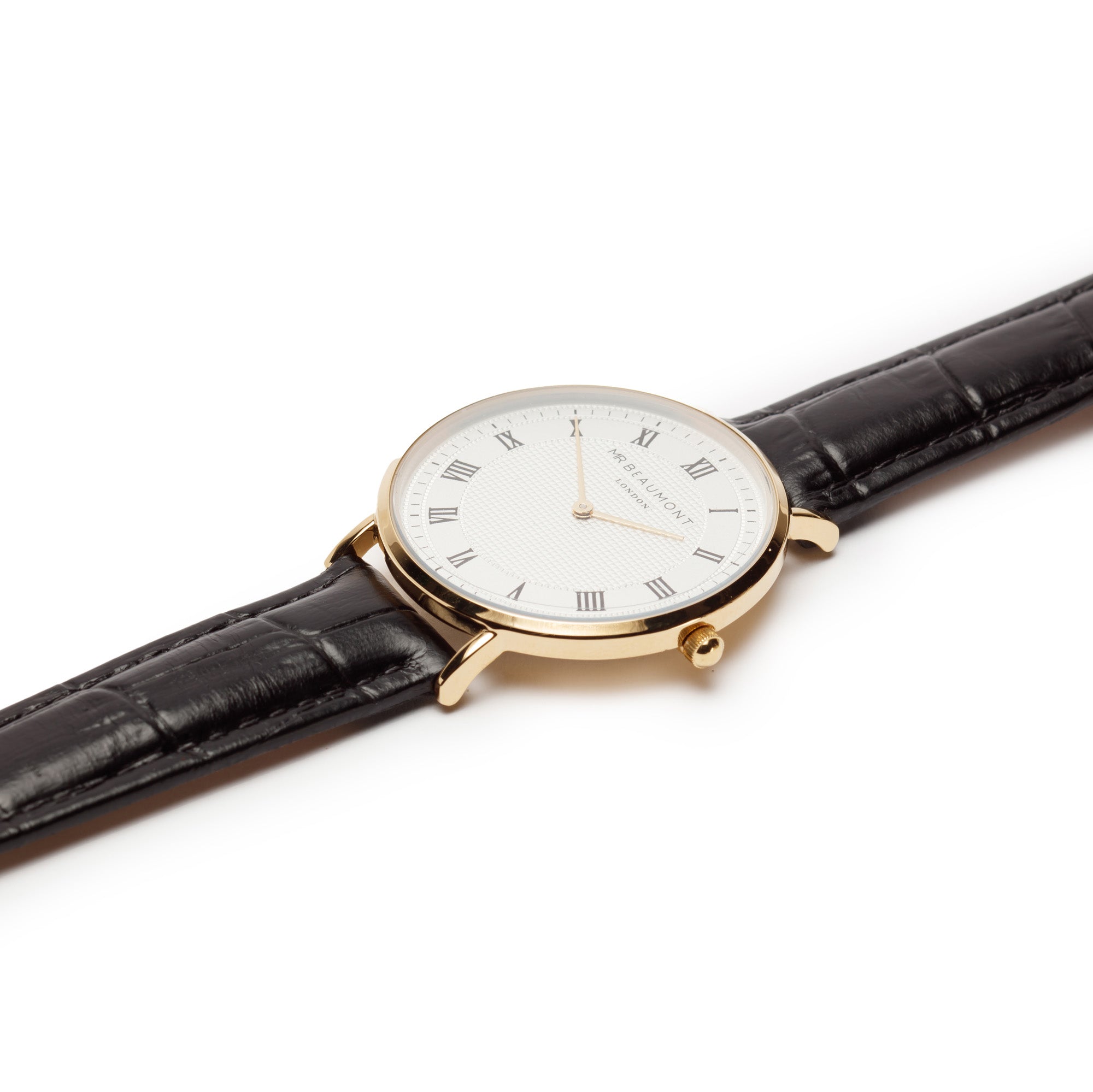 Mr Beaumont Retro Black/Gold Case