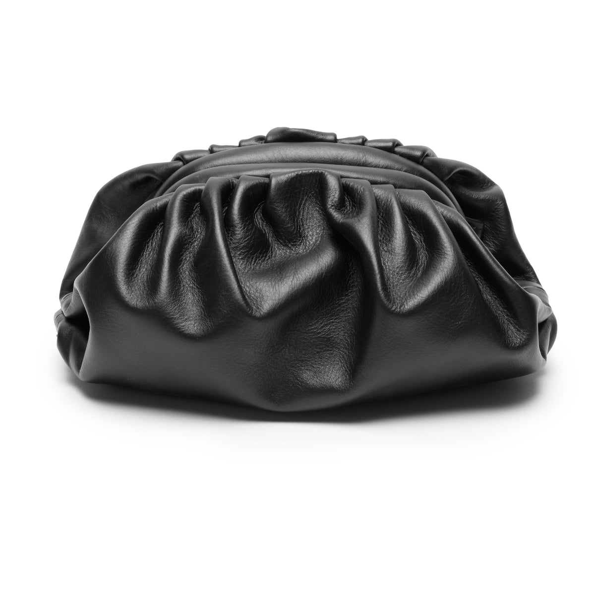 Cloud Bag Black (Silver Chevron strap)