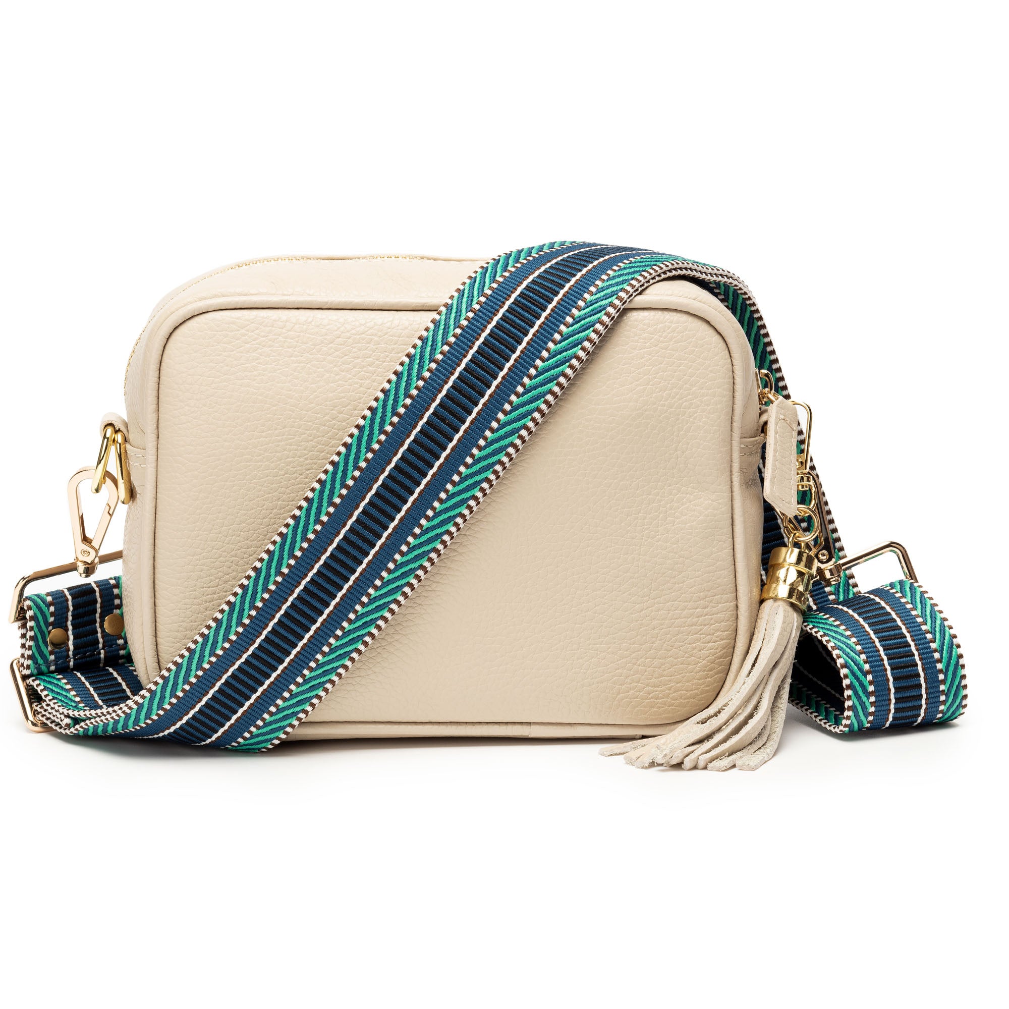 Crossbody Stone (Blue Aztec strap)