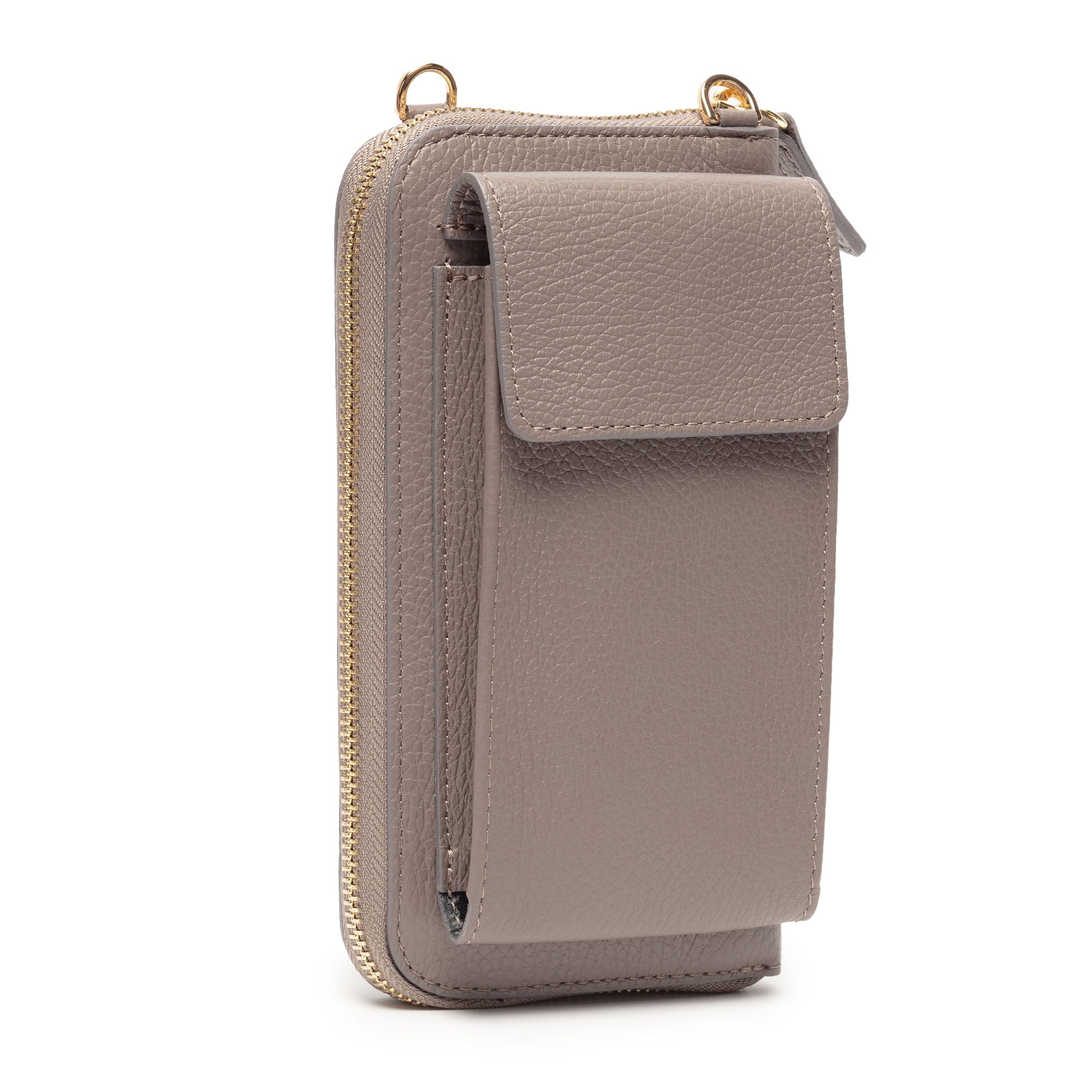 Phonebag Grey (Orange/Black strap)