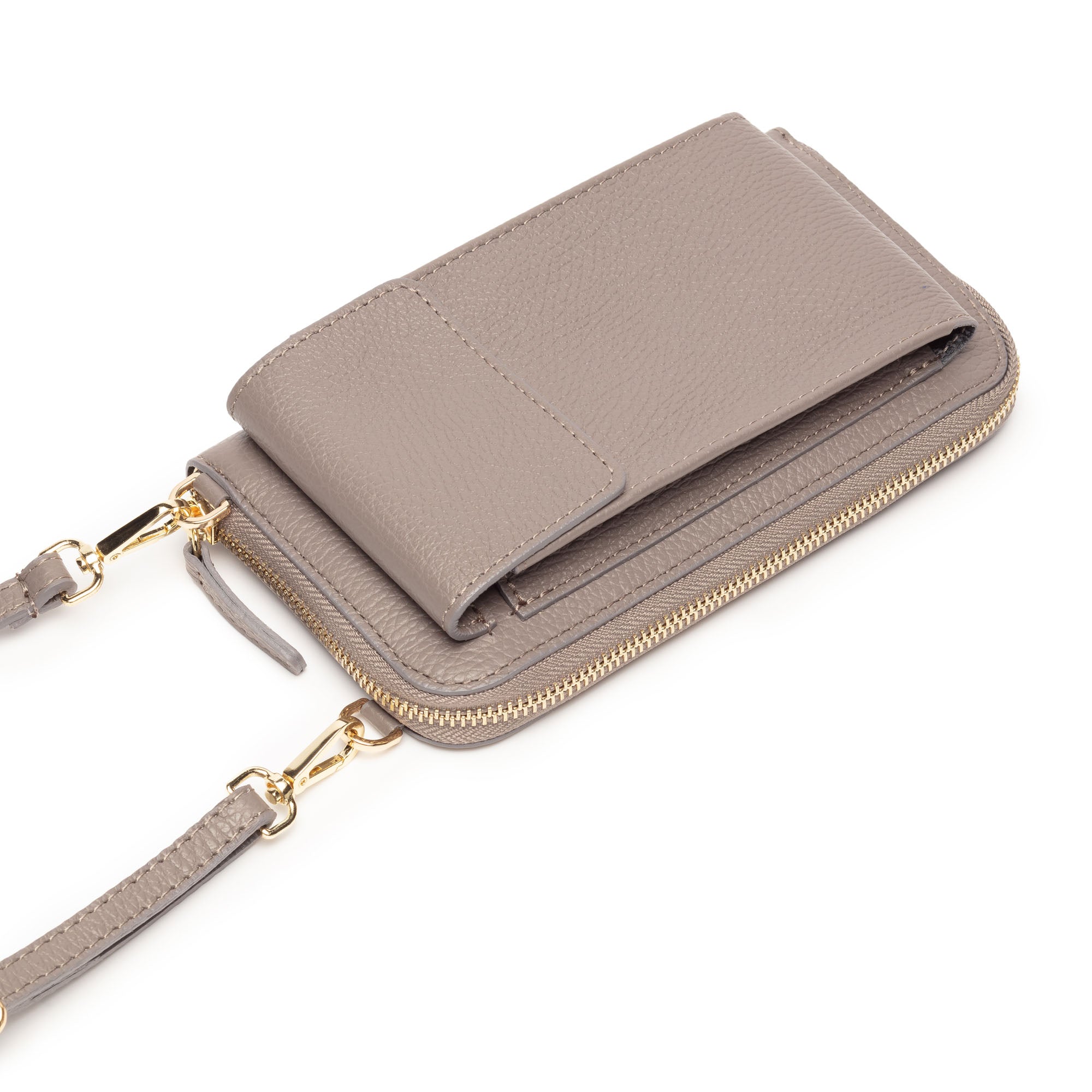 Phonebag Grey (Orange/Black strap)