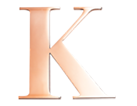 Rose Steel Initial K