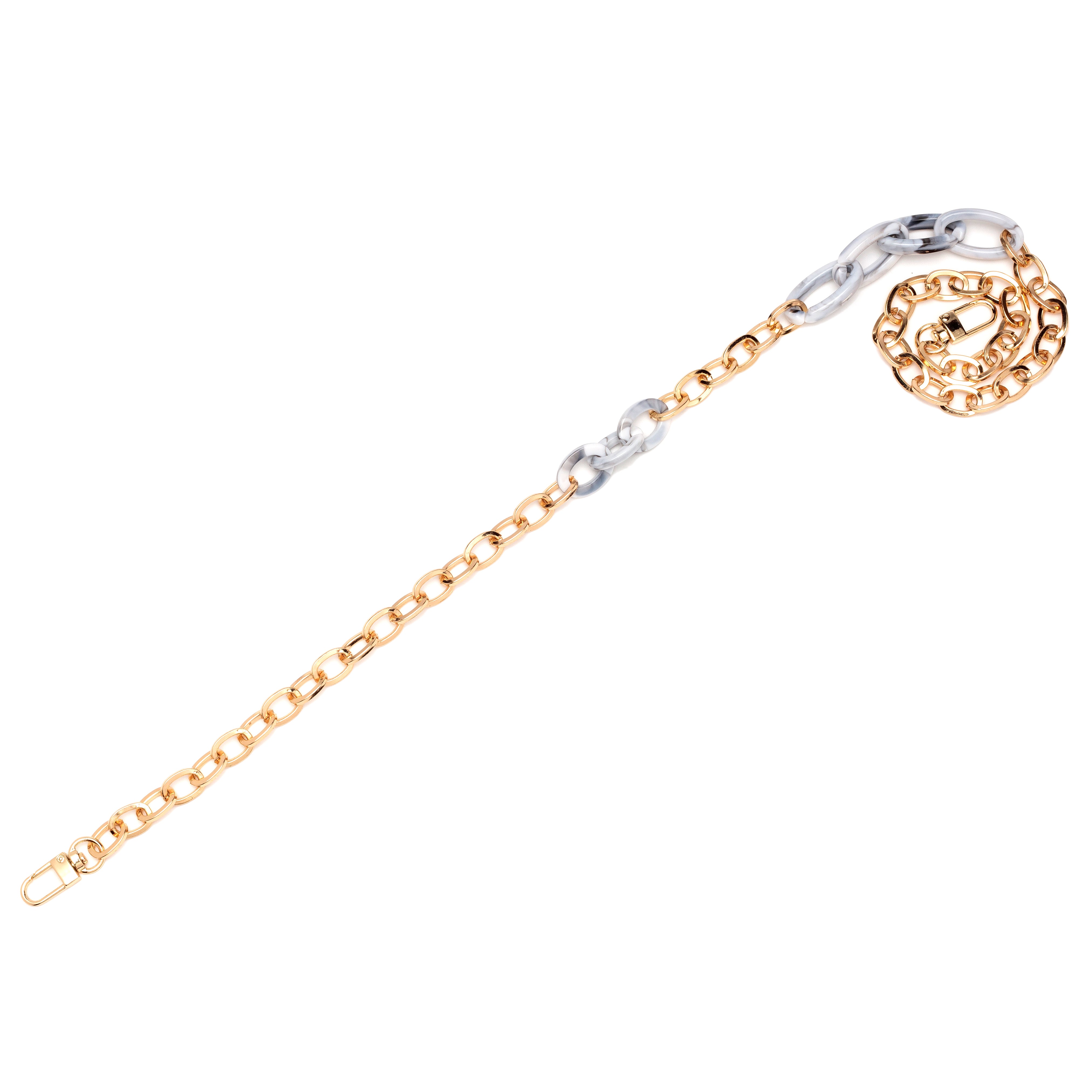 Crossbody strap - Marble Chain