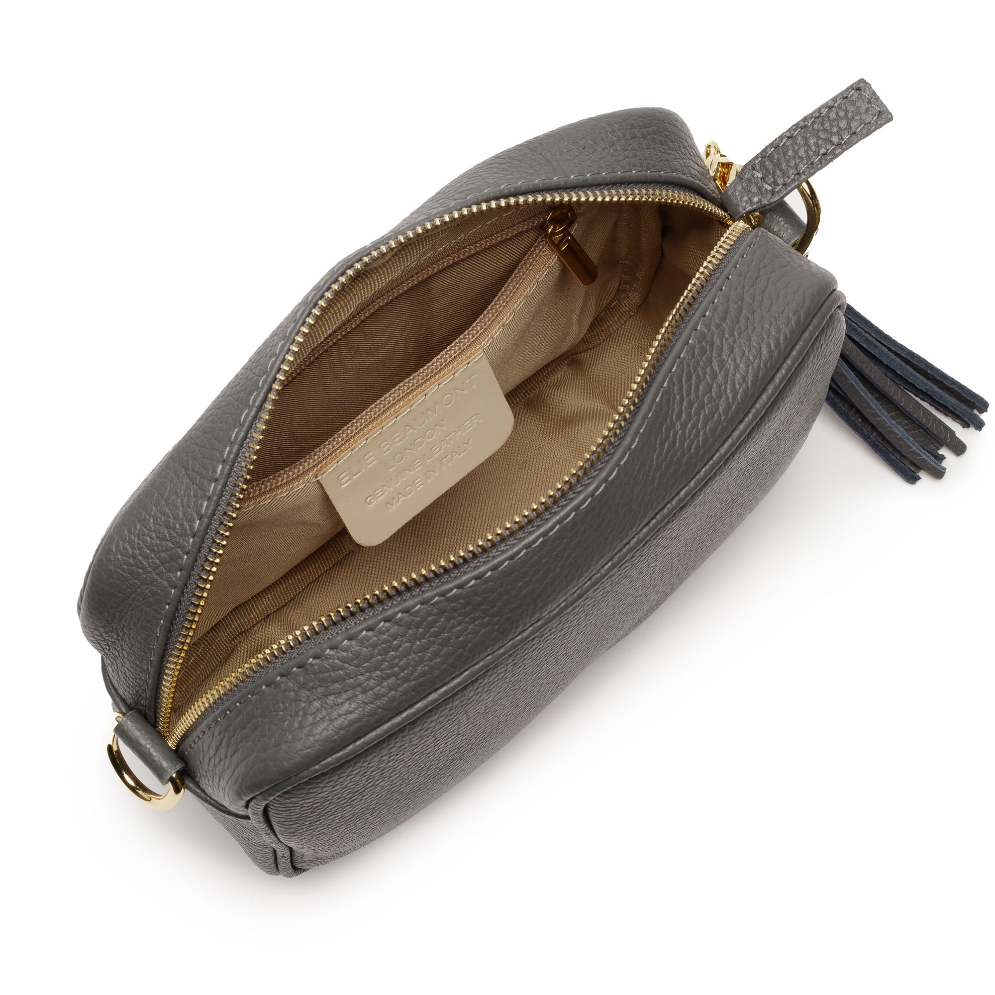 Crossbody Slate (Purple Zigzag Strap)