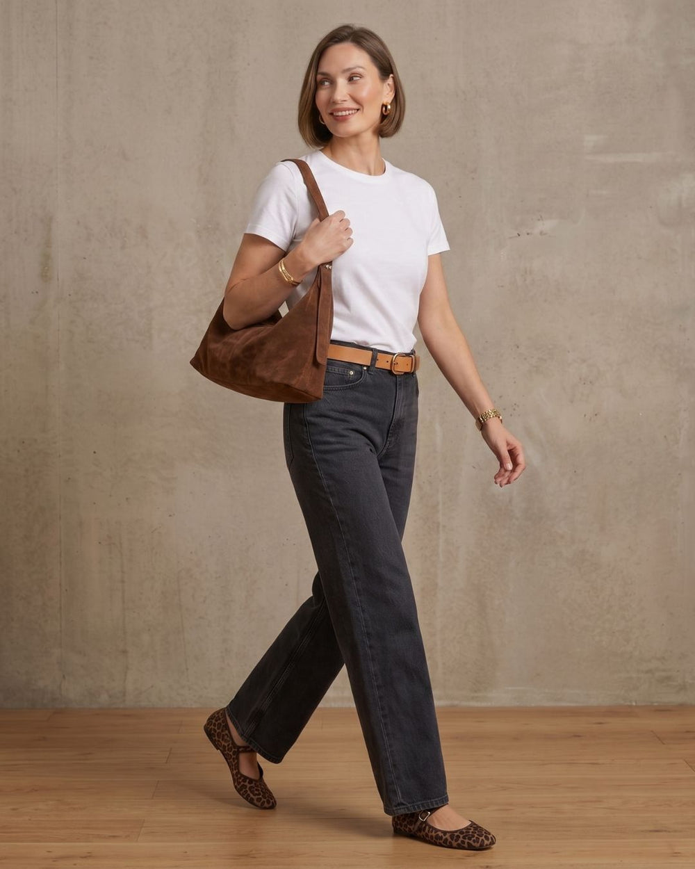 Slouch Bag - Mid Brown