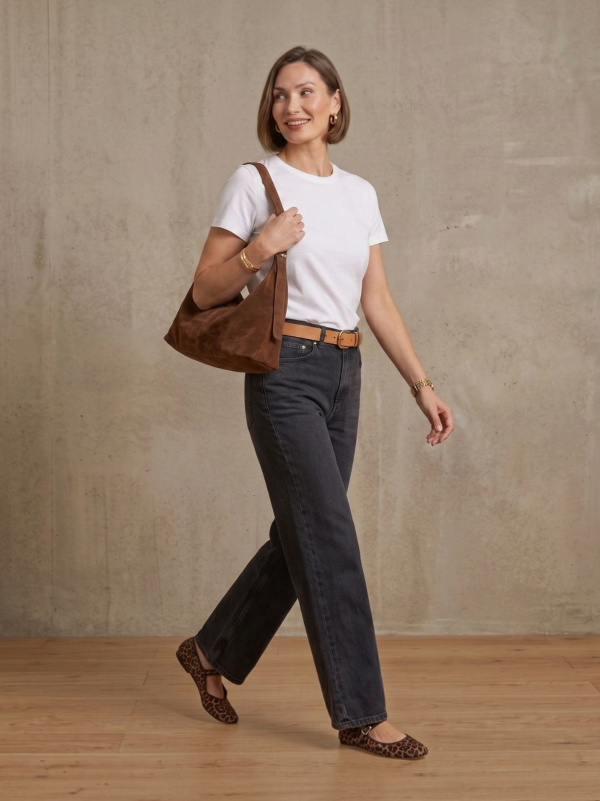 Slouch Bag - Mid Brown