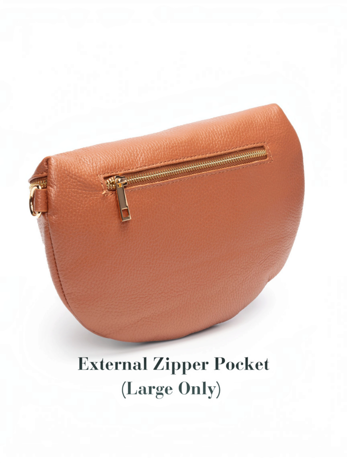 Sling Bag Tan Combo-Bag, Glasses Case & Champagne Stripes strap