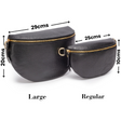 Back Pack Sling Bag Black W18.5cm H23cm