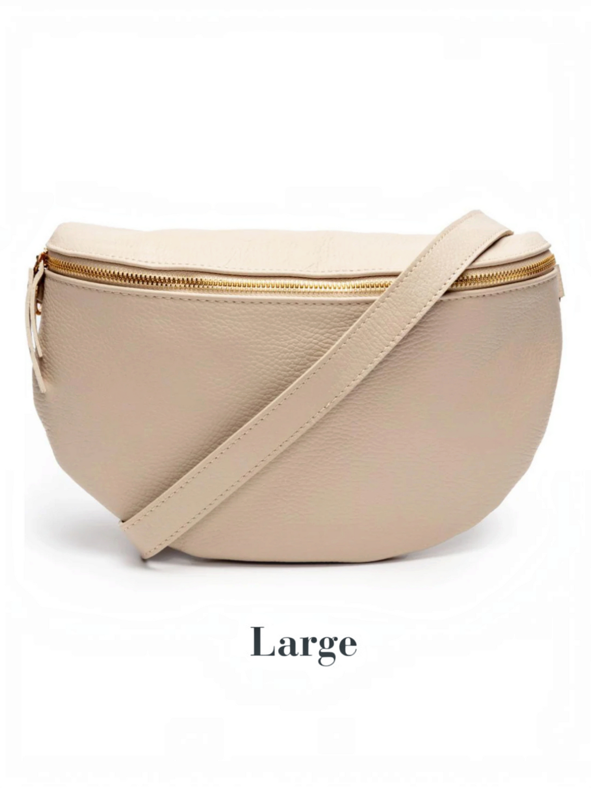 Sling Bag Stone Combo-Bag, Card holder & Silver Chevron strap
