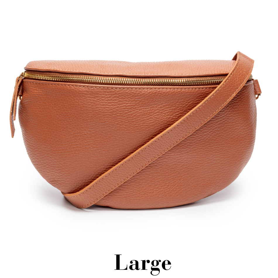 SLING TASCHE - HELLBRAUN 