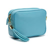 Crossbody Schwarz (Silbernes Chevronband)