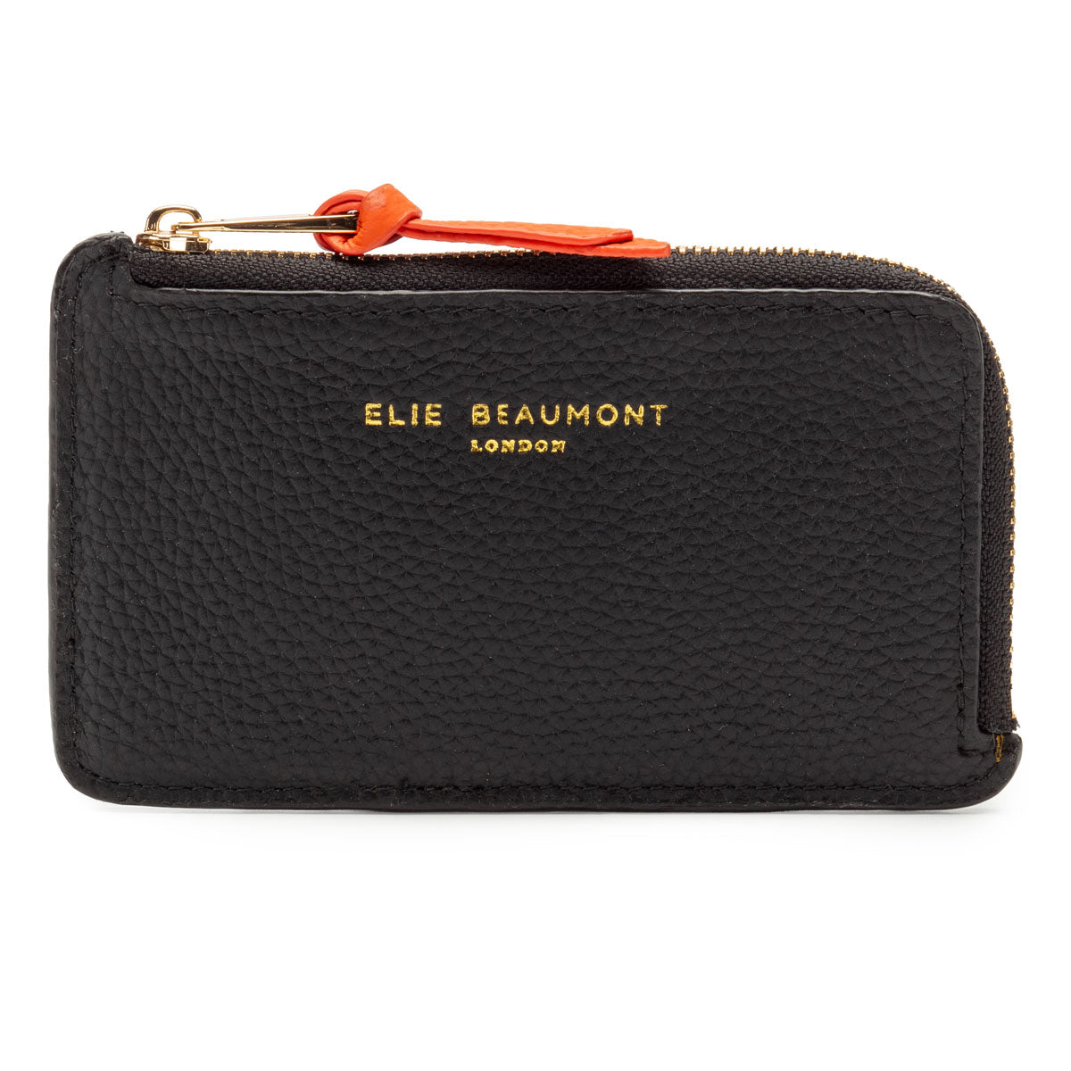 Coin Cardholder Black-Orange