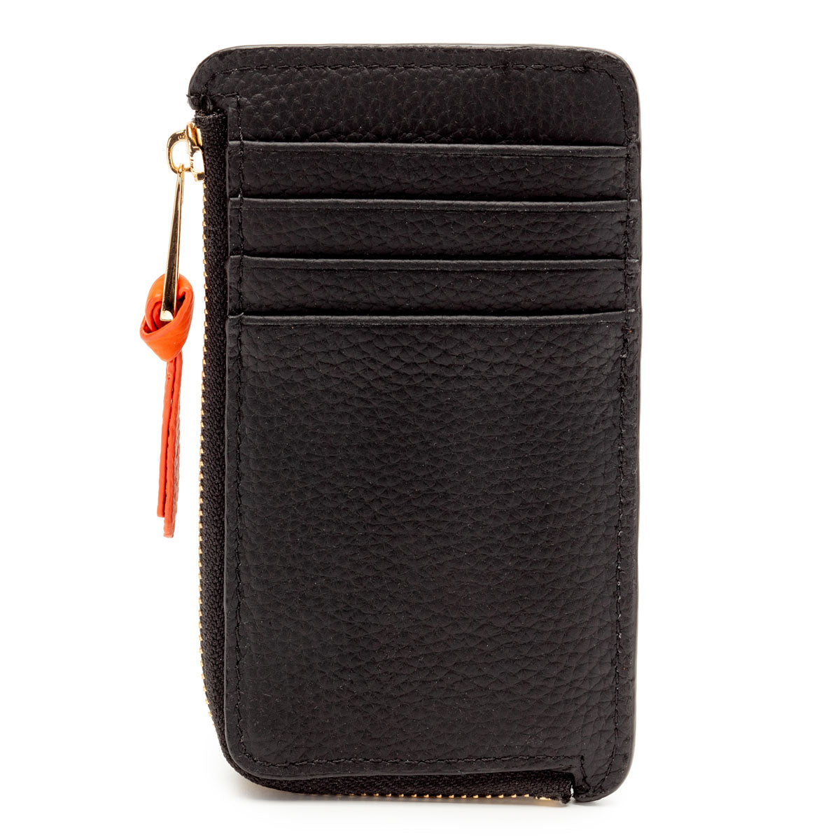 Coin Cardholder Black-Orange
