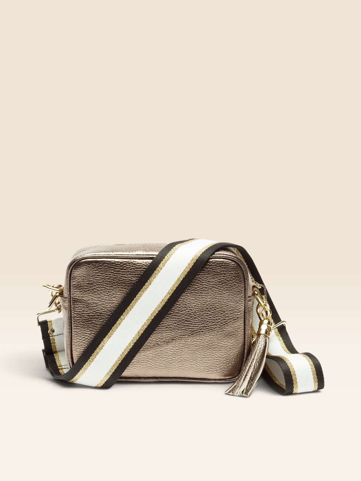 Crossbody Tassel Bronze