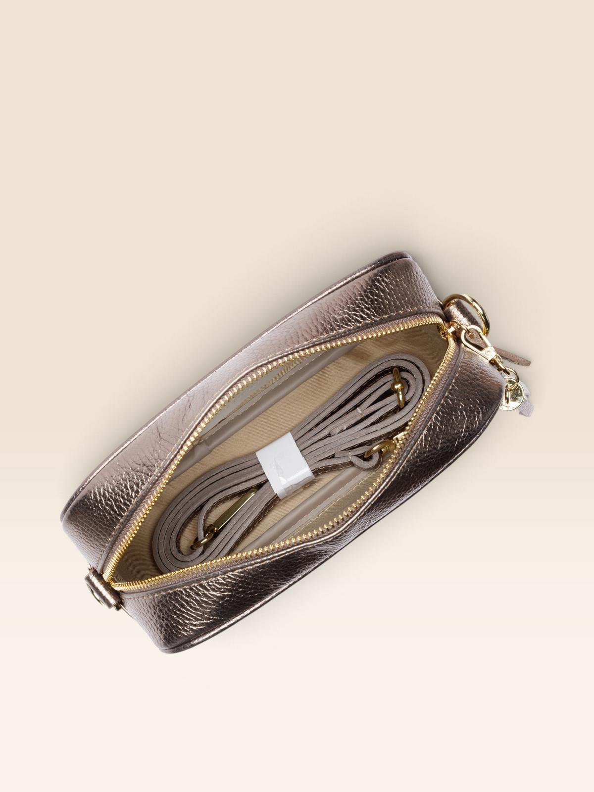 Crossbody Tassel Bronze