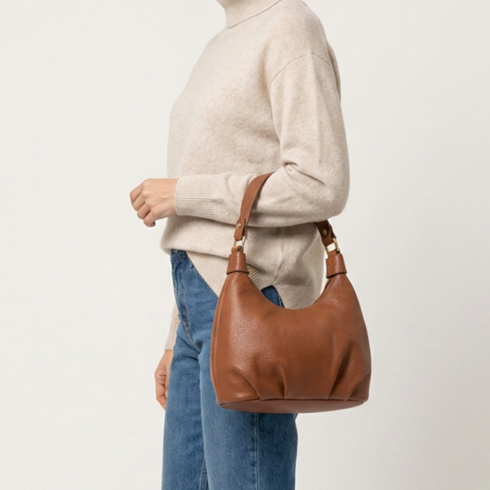 Dumpling Bag - Tan