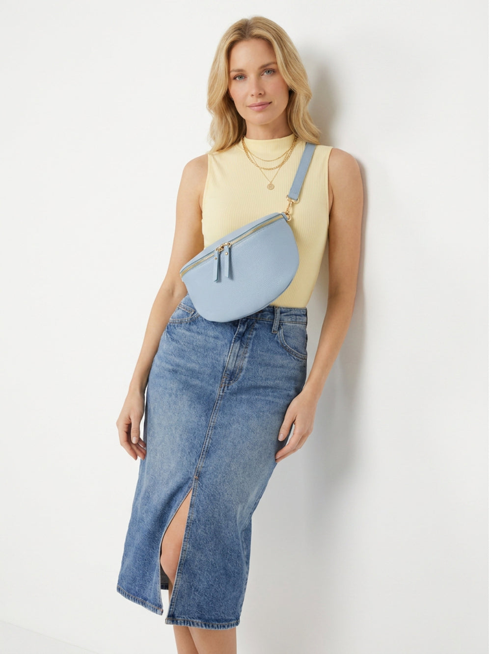 Sling Bag - Cornflower Blue Large
