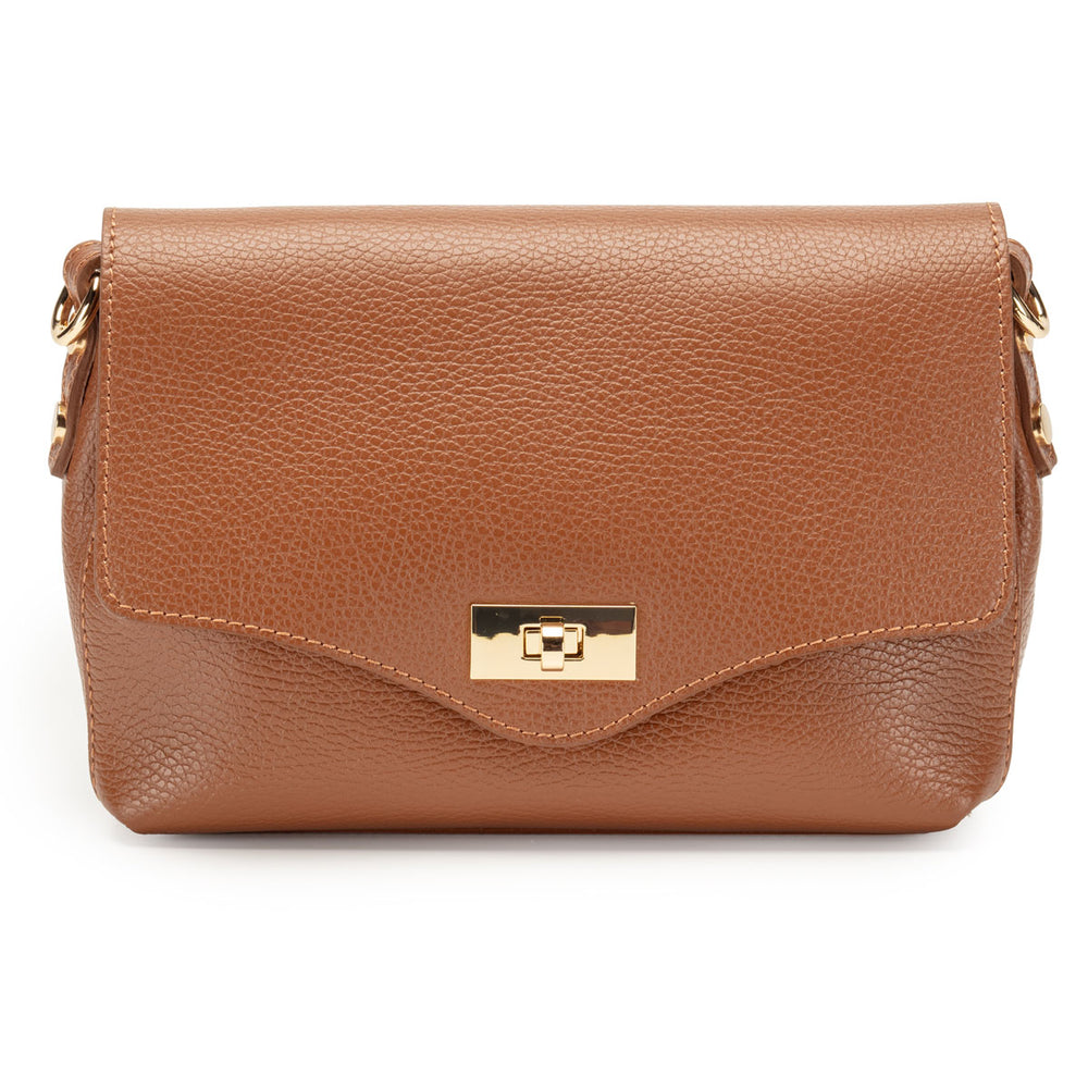 Twist Clasp - Tan Midi