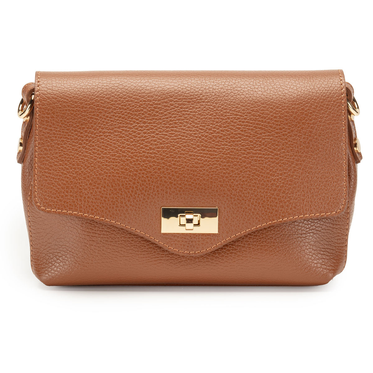 Twist Clasp - Tan Midi