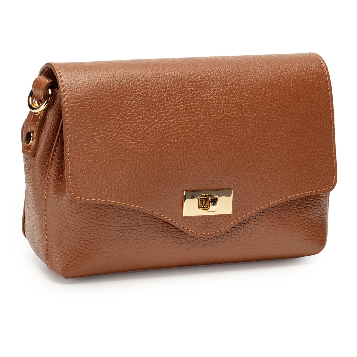 Twist Clasp - Tan Midi