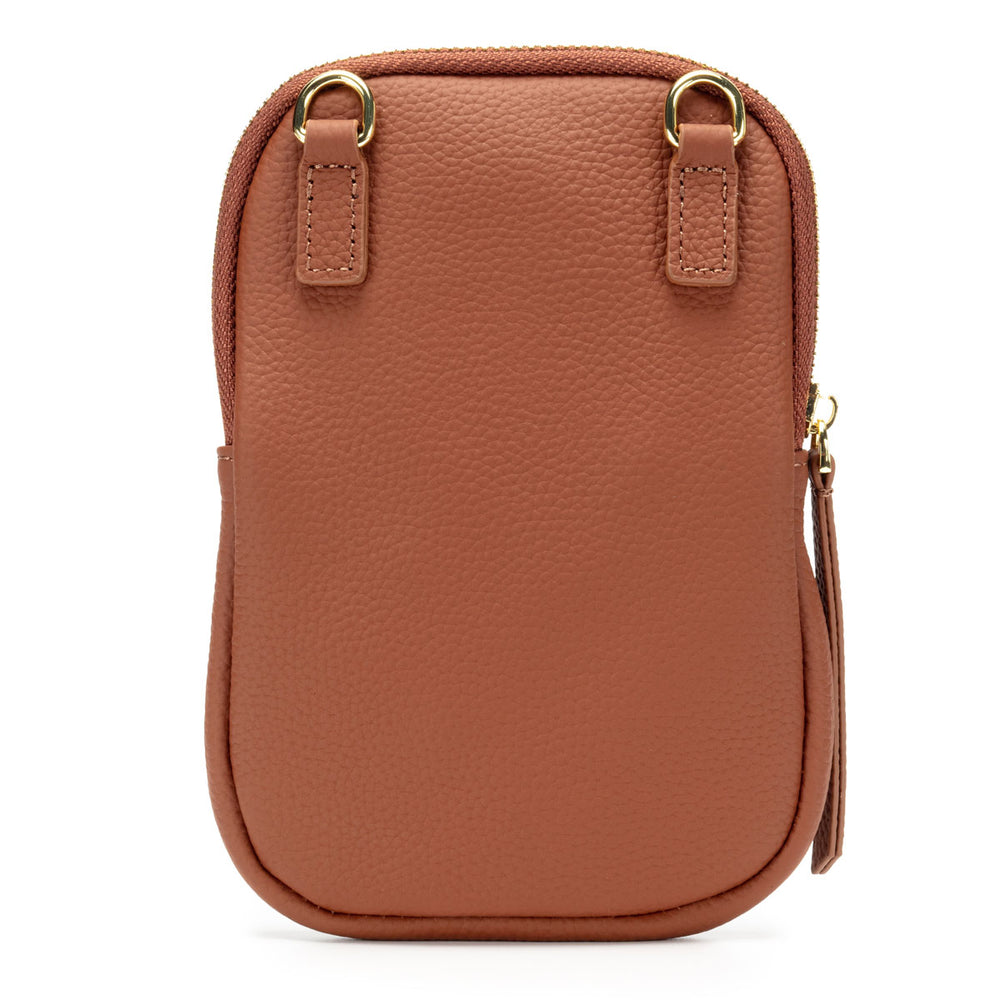 Phone Bag  - Tan Suede