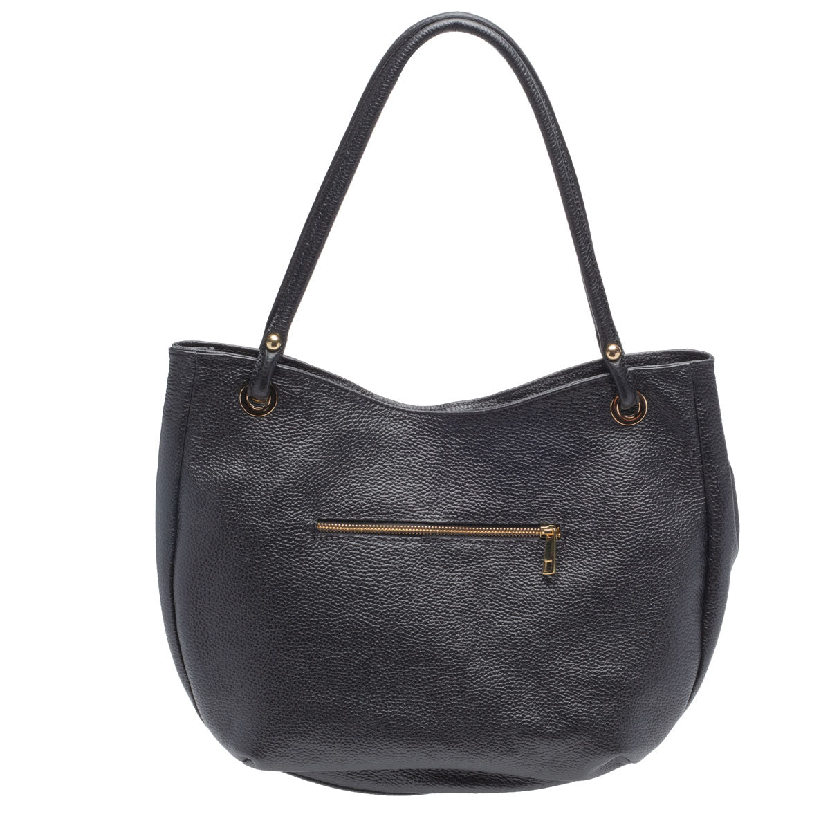 Curved Soft Tote - Black
