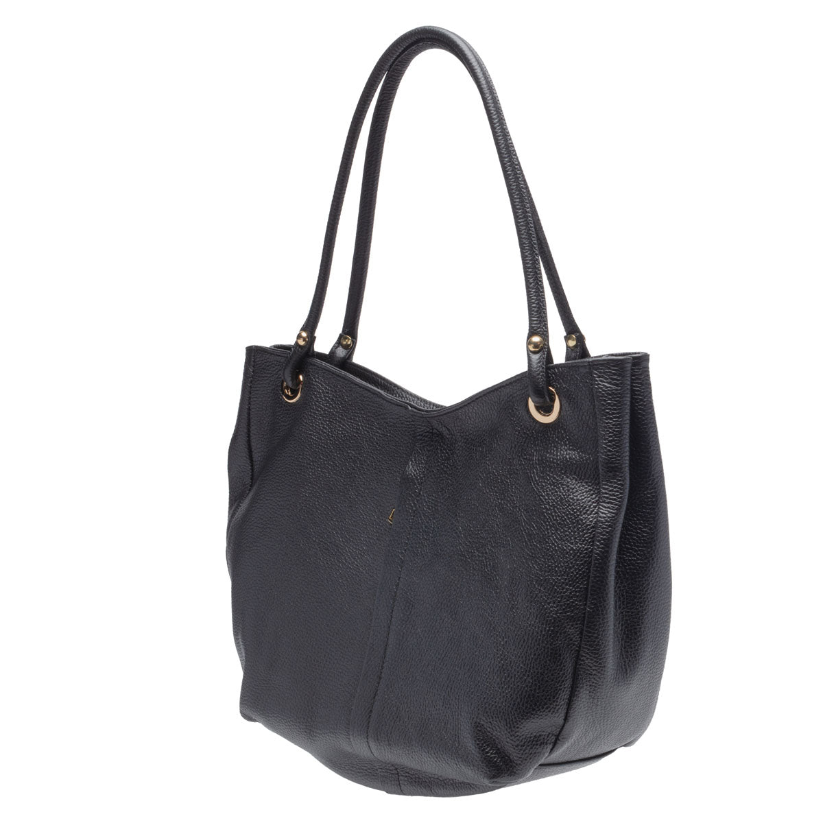 Curved Soft Tote - Black