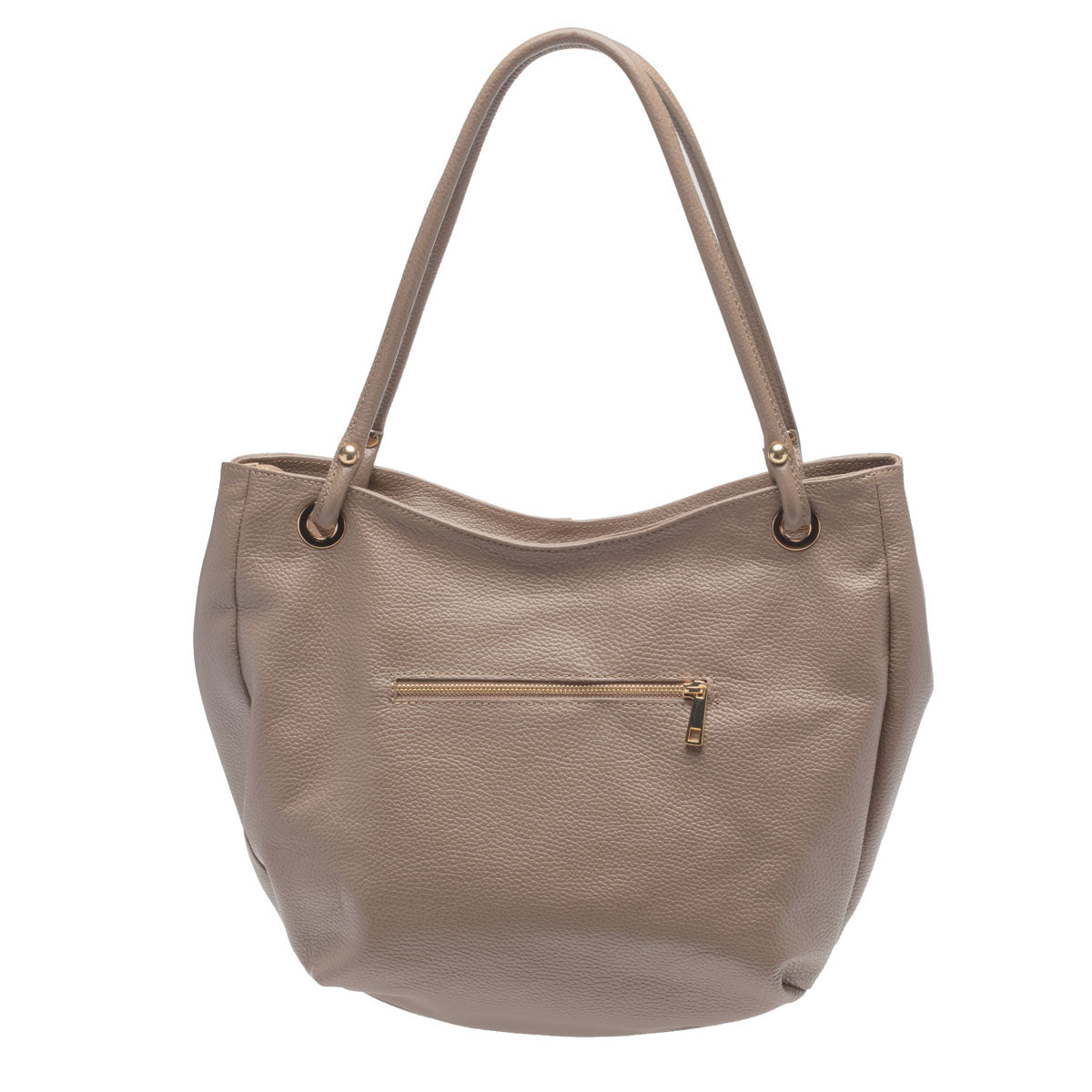 Curved Soft Tote - Mink