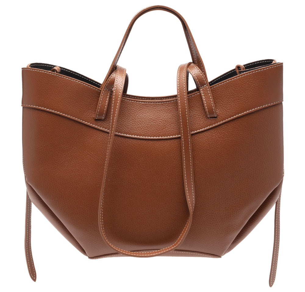 Origami Tote - Tan
