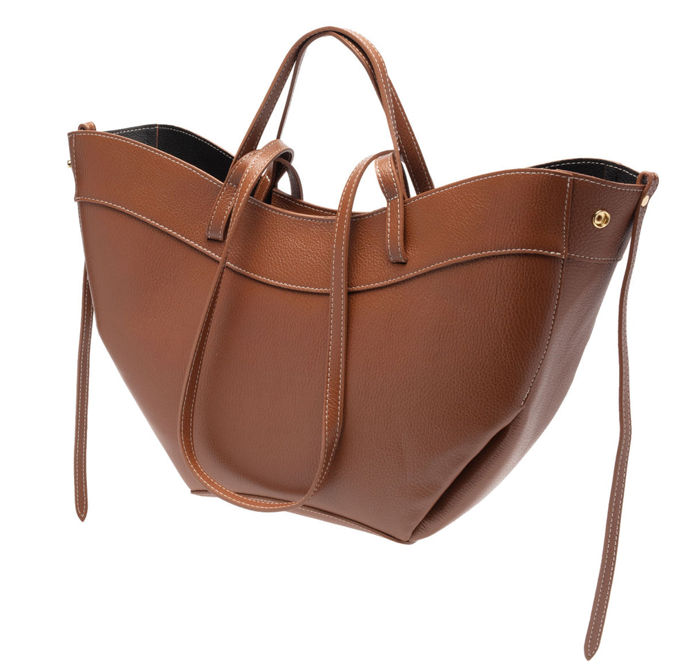 Origami Tote - Tan