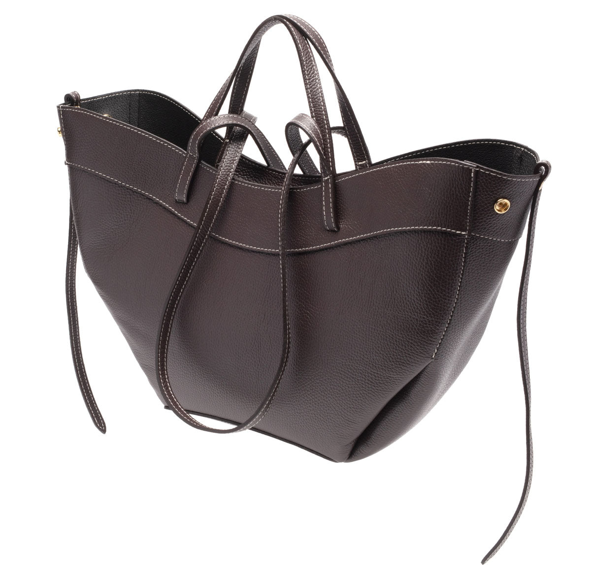 Origami Tote - Dark Chocolate