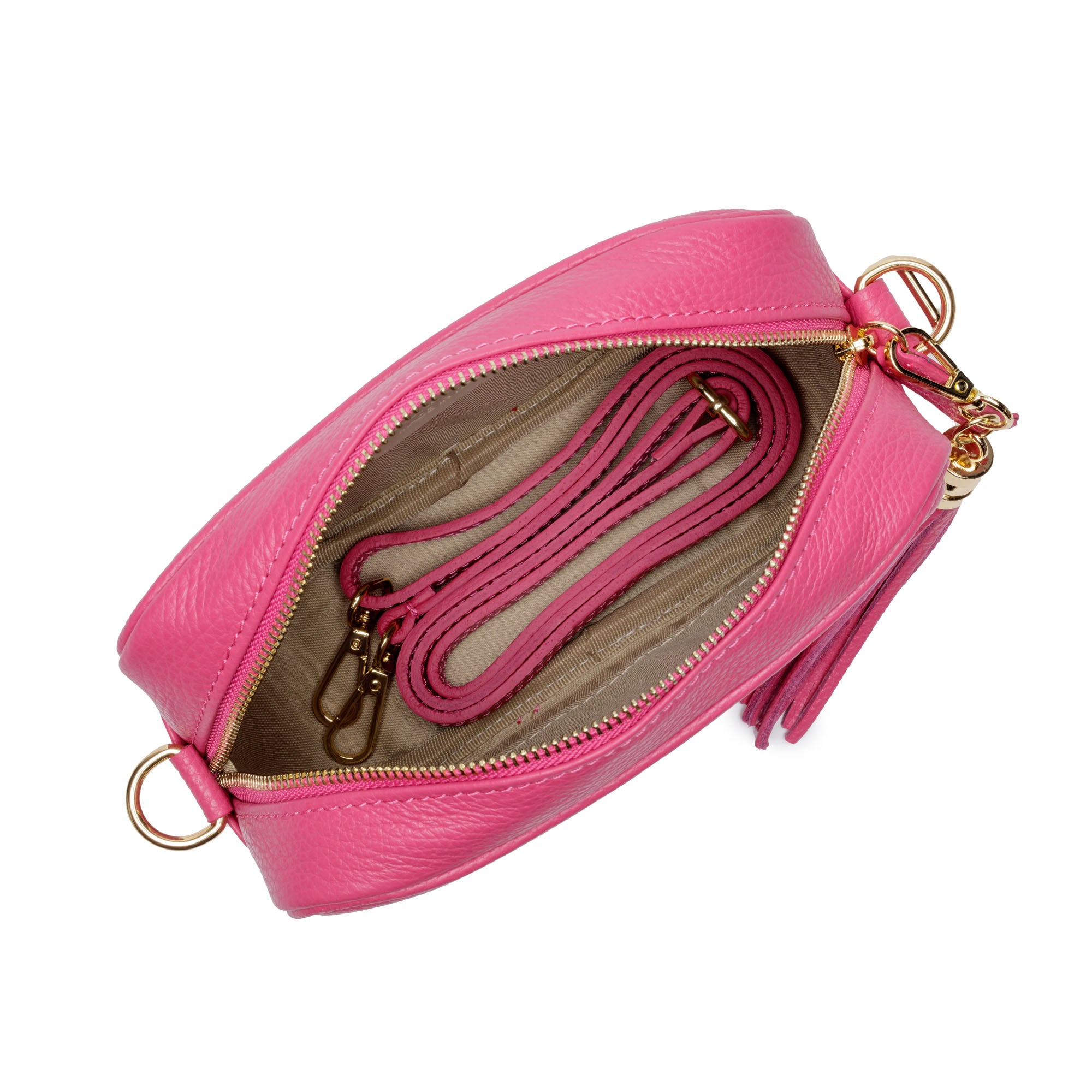 Crossbody Cerise (Army Stripes Strap)