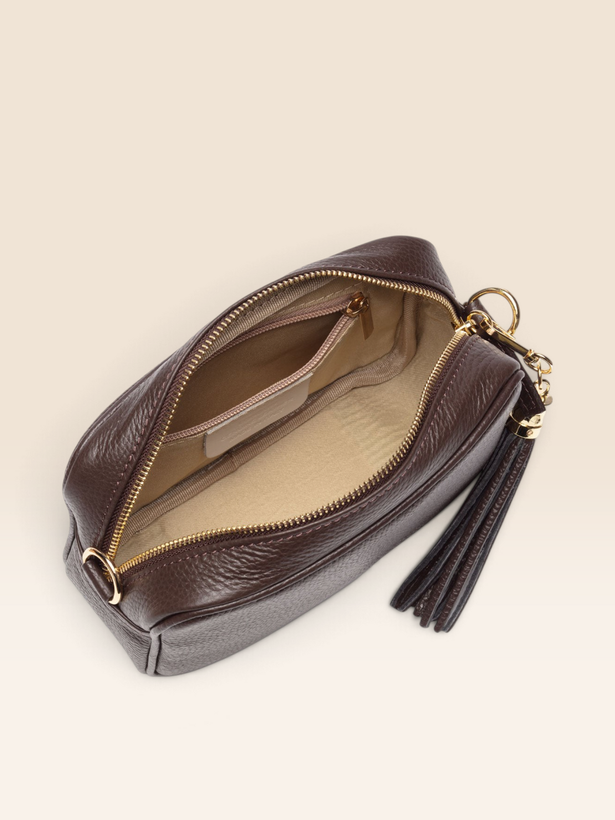 Crossbody Tassel Chocolate