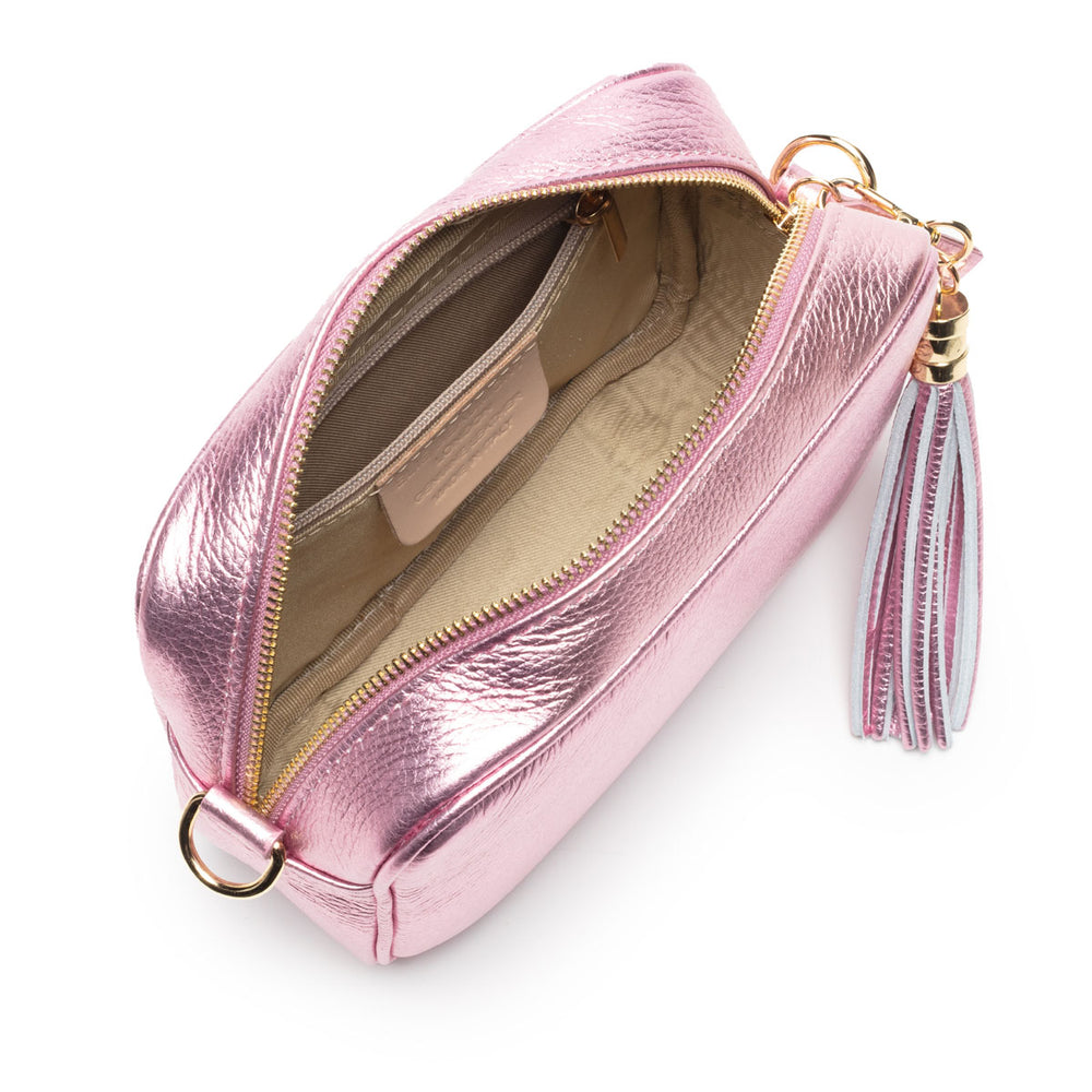 Crossbody Metallische Rose + 2 Kostenlose Riemen