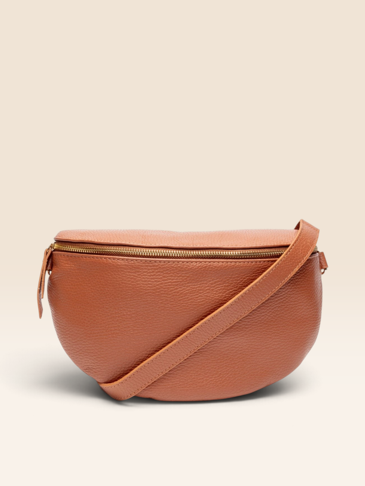 SLING TASCHE - HELLBRAUN 