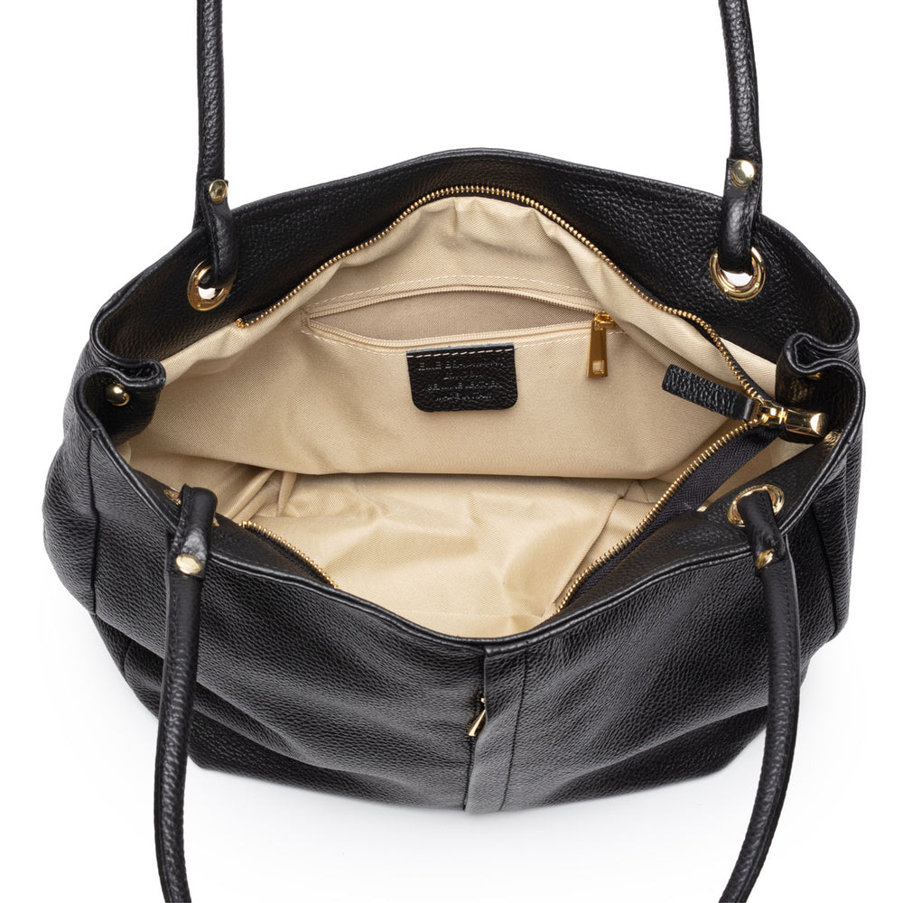 Curved Soft Tote - Black
