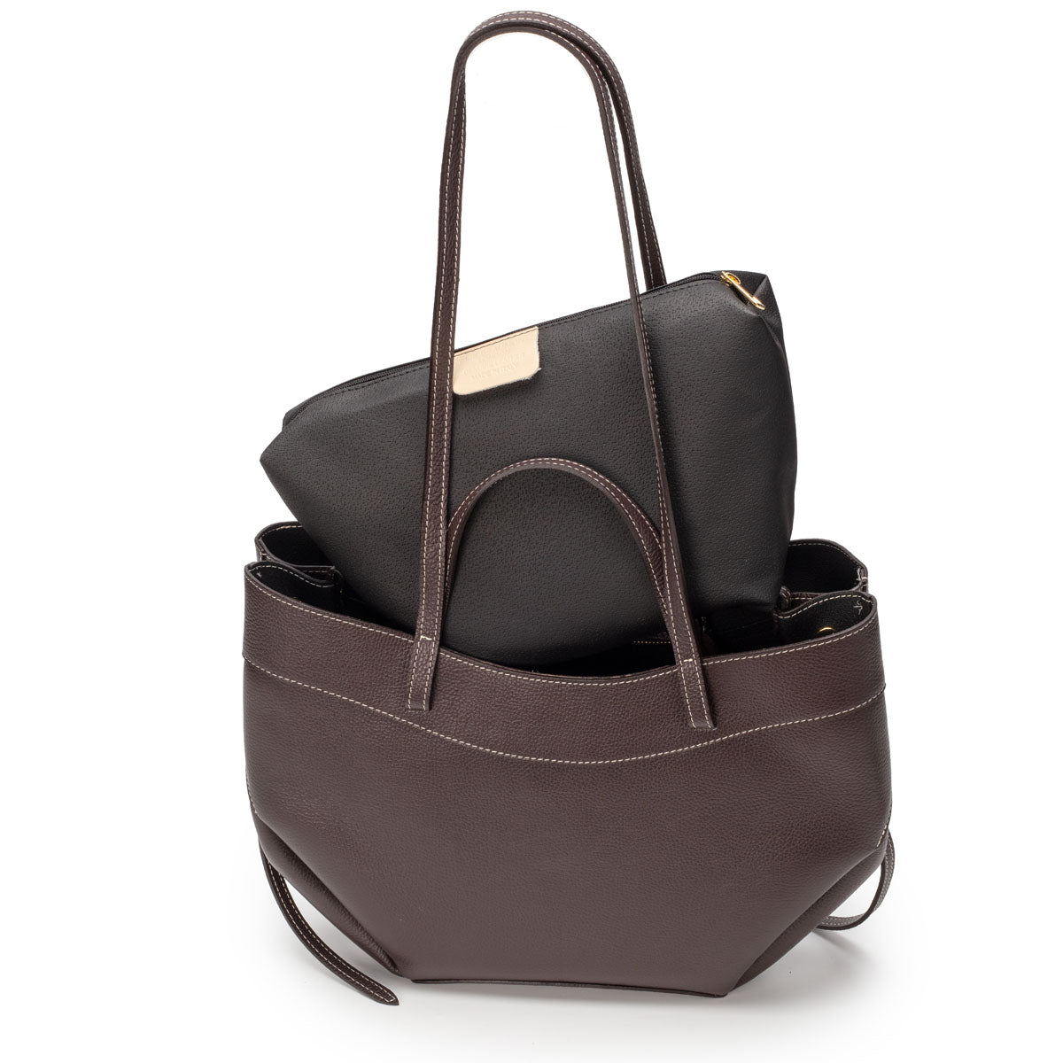 Origami Tote - Dark Chocolate