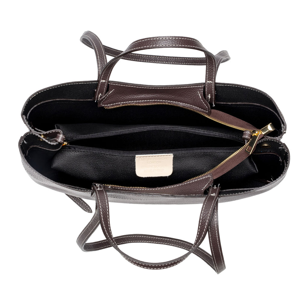 Origami Tote - Dark Chocolate