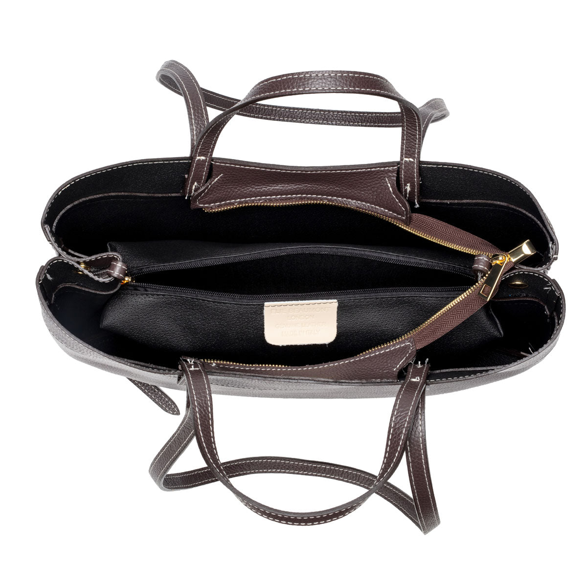 Origami Tote - Dark Chocolate