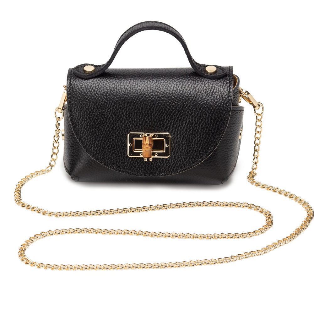 Bamboo Twist Clasp - Black