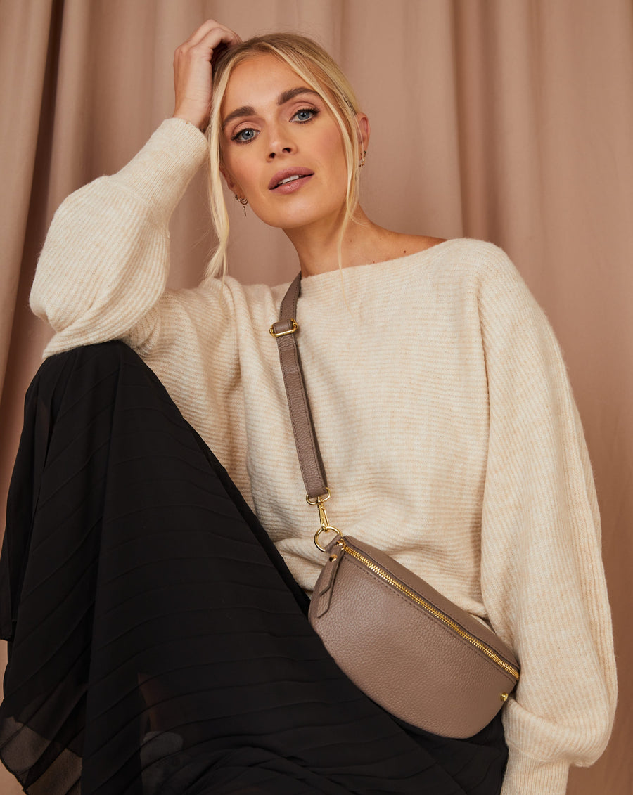 Sling Bag - Mink Grey