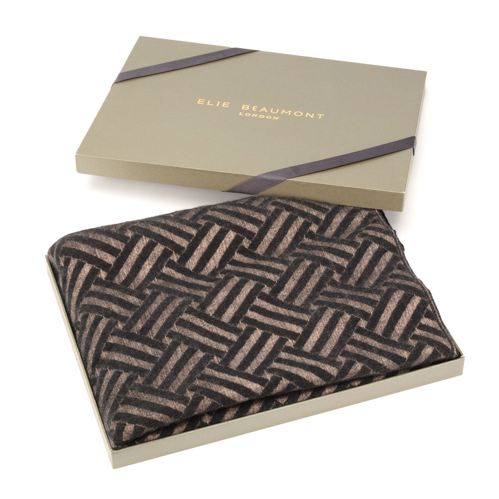 Winter Scarf Elite - Woven Black